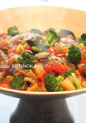 夏の健康レシピ！夏野菜のラタトゥーユ-レシピのメイン写真