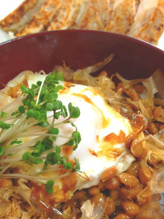 焼き納豆丼♪-レシピのメイン写真