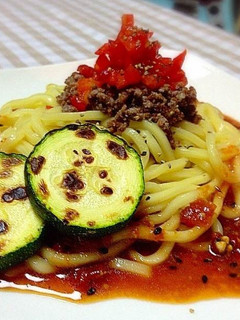 そば味噌とトマトの冷製坦々麺-レシピのメイン写真
