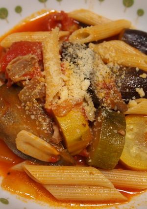 夏野菜とペンネのシチュー-レシピのメイン写真