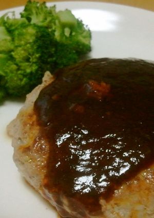 アッサリふわふわハンバーグ-レシピのメイン写真