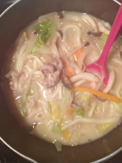 ちゃんぽんうどん-レシピのメイン写真
