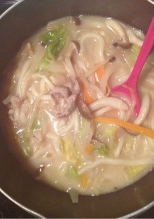 ちゃんぽんうどん-レシピのメイン写真