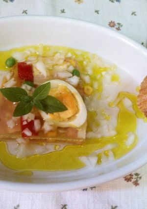 チェコ風ハムと野菜のゼリー寄せ-レシピのメイン写真