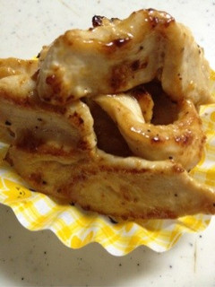お弁当に!胸肉のマヨめんつゆ炒め-レシピのメイン写真