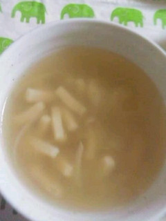 高野豆腐のスープ♪-レシピのメイン写真