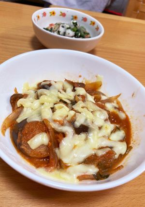 トマトとなすの最高☆カレマヨチーズ炒め-レシピのメイン写真