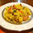 カレー風味のチャーハン