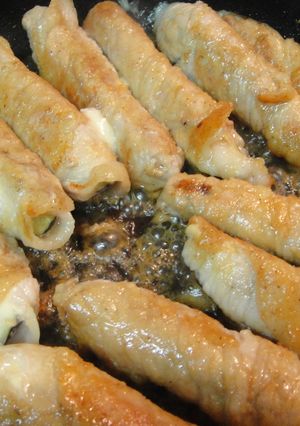 茄子とチーズの肉巻き♬-レシピのメイン写真