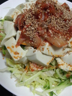 サッパリ豆腐サラダ-レシピのメイン写真