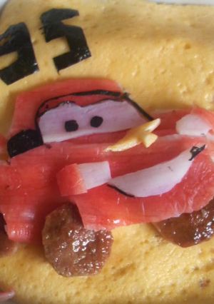 初キャラ弁☆カーズ-レシピのメイン写真