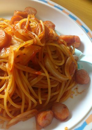 学生が作る☆超簡単ケチャップスパゲティ-レシピのメイン写真
