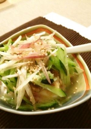 冷や汁風豆腐-レシピのメイン写真