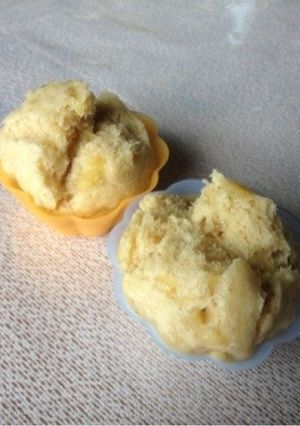 砂糖、卵、油なし！バナナ蒸しパン-レシピのメイン写真
