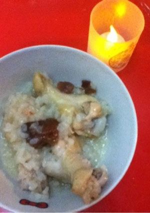 炊飯器で☆参鶏湯風中華鶏粥-レシピのメイン写真