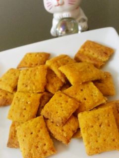 残り物リメイク☆きんぴらごぼうクラッカー-レシピのメイン写真