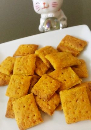 残り物リメイク☆きんぴらごぼうクラッカー-レシピのメイン写真