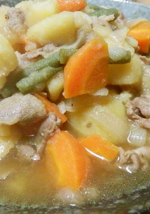 簡単♪豚肉じゃが-レシピのメイン写真