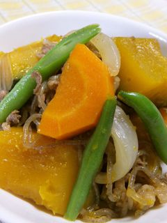 じゃがいもをかぼちゃで♪肉かぼちゃ-レシピのメイン写真