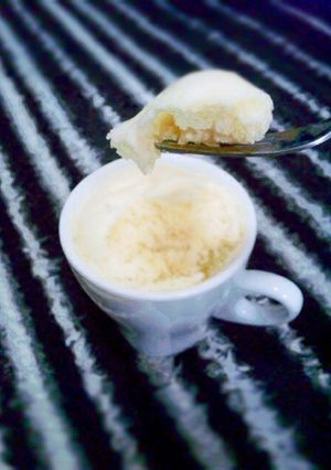 マグ&レンジ☆はかり要らずフワフワ蒸パン-レシピのメイン写真