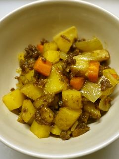 ご飯にぴったり*じゃがいものカレー炒め-レシピのメイン写真
