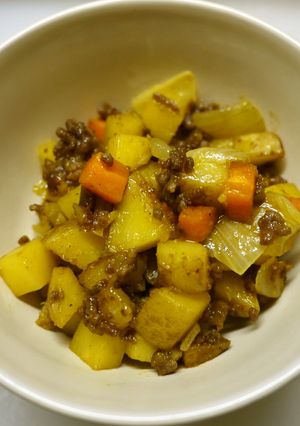 ご飯にぴったり＊じゃがいものカレー炒め-レシピのメイン写真