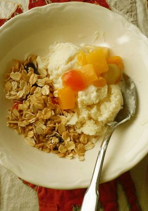 豆腐アイスのパフェ-レシピのメイン写真