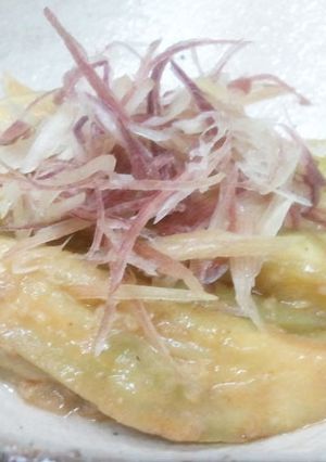 レンジで簡単♪　ナスのピリ辛ごまだれ-レシピのメイン写真