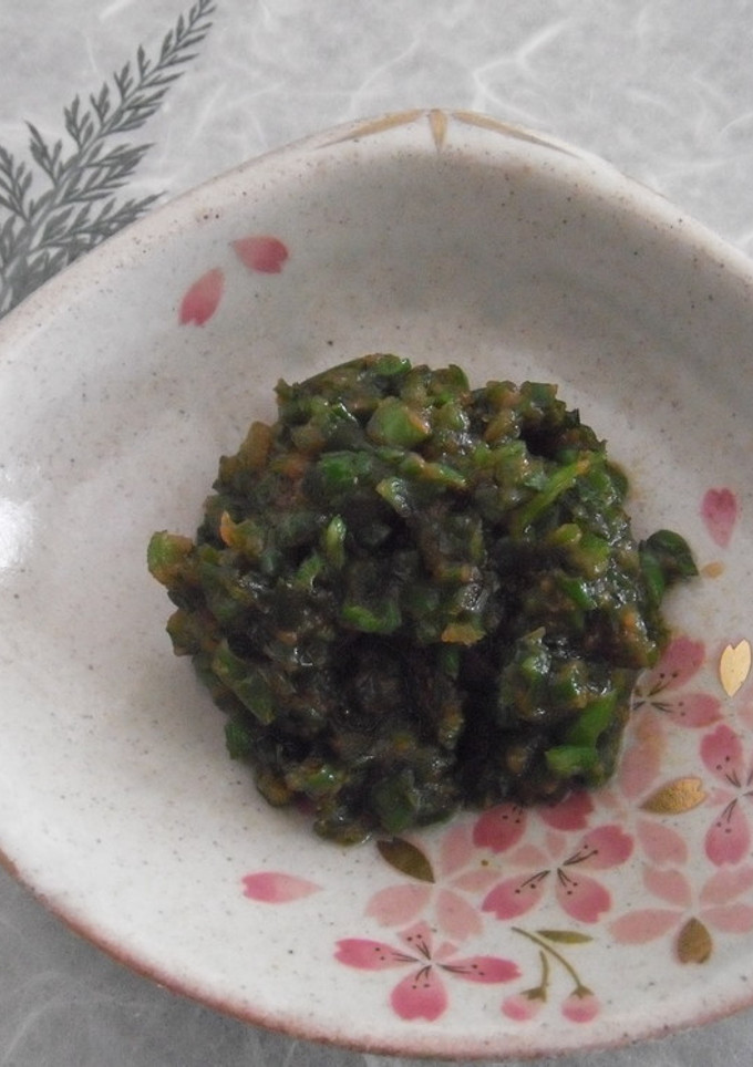 ししとう味噌-レシピのメイン写真