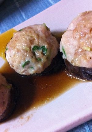 茄子の鶏ミンチ載せ蒸し焼き-レシピのメイン写真