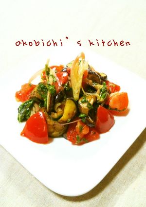 夏野菜と薬味の盛り合わせ★夏を満喫！-レシピのメイン写真