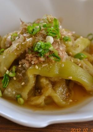 レンジで蒸し茄子-レシピのメイン写真