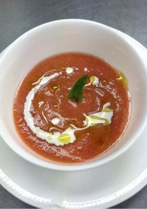 冷たいスープガスパチョ-レシピのメイン写真