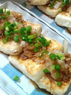 *簡単豆腐ステーキ*-レシピのメイン写真