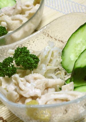あと一品！暑い夏にさっぱりと♪鶏皮ポン酢-レシピのメイン写真