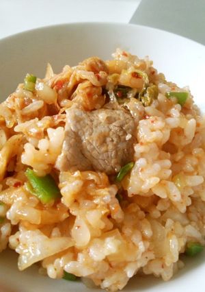 簡単キムチチャーハン-レシピのメイン写真