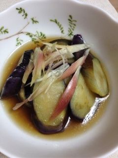 ナスの煮浸し-レシピのメイン写真
