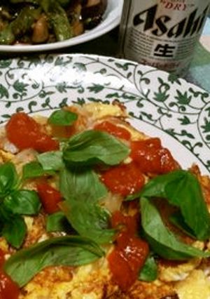 残りもので、チーズオムレツ-レシピのメイン写真