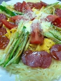 冷やし中華イタリアーナ-レシピのメイン写真