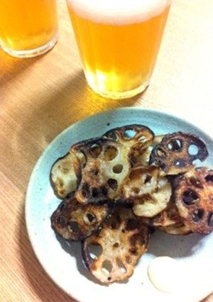 ビールがすすむ！蓮根の柚子胡椒チップス-レシピのメイン写真