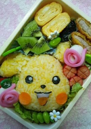 キャラ弁♡ピカチュウ-レシピのメイン写真