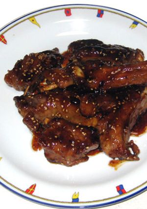 晩餐館焼肉のたれでスタミナBBQリブ-レシピのメイン写真