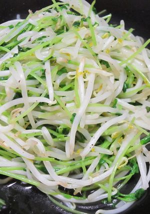もやしと豆苗のダシダ炒め-レシピのメイン写真