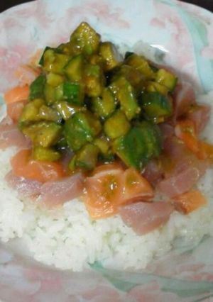 アボカド丼-レシピのメイン写真