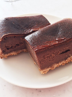 簡単!濃厚!チョコレートチーズケーキ-レシピのメイン写真