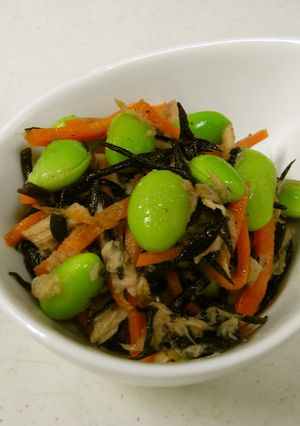 ひじきと枝豆のツナサラダ-レシピのメイン写真