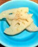 レンコンの『生』塩麴さっぱりナムル