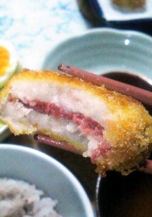 お弁当にも♪長芋のはさみ揚げ-レシピのメイン写真