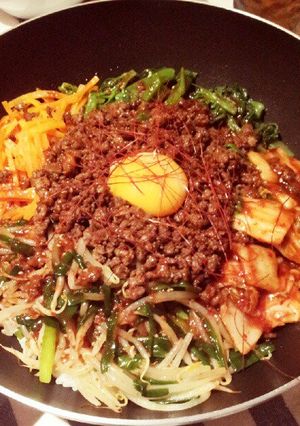 フライパンで石焼風ビビンバ-レシピのメイン写真