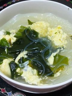 簡単☆春雨の中華スープ-レシピのメイン写真